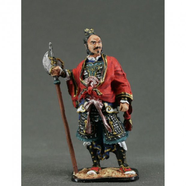 Medieval Chinese General Figure