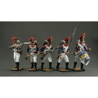 Soldiers Of Napoleon 1812 Set Of 5 Figures