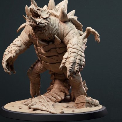 Turill - the Wandering Island Figure (Unpainted)