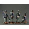 British Royal Artillery 1812 V.2 Set Of 5 Figures