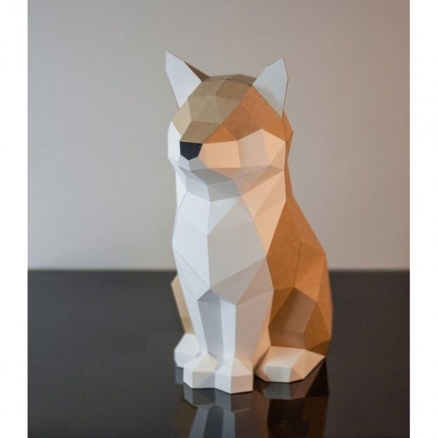 Shiba Inu 3D Building Set