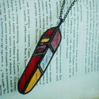 Handmade The Bird Of Paradise Feather​ Necklace