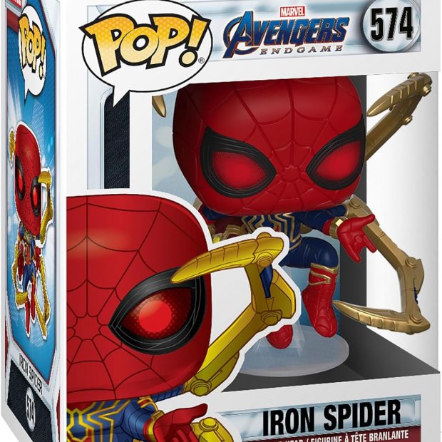 Funko Pop Marvel: Avengers Endgame - Iron Spider with Nano Gauntlet Figure
