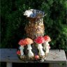 Large Fly Agaric Vase
