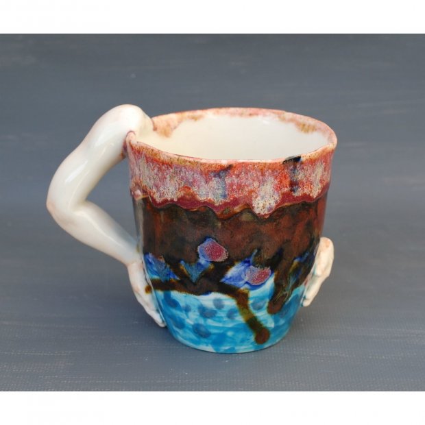 Four Hands Mug With Decor