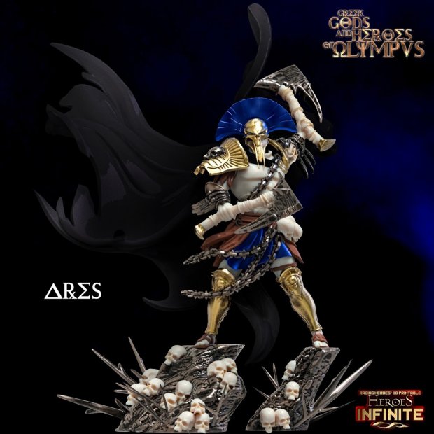 Ares Figure (Unpainted)