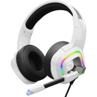 ZIUMIER Z66 (White) RGB USB Gaming Headset