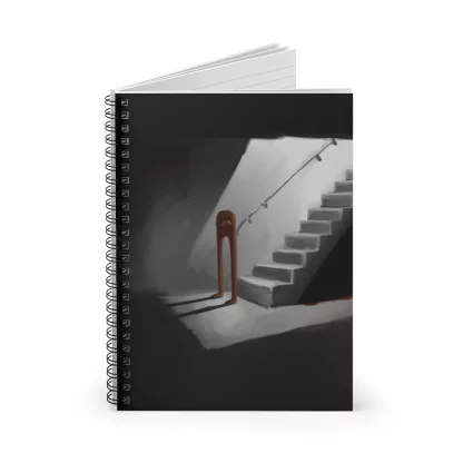 The Basement Gondola Meme Spiral Notebook