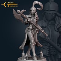 Knight 4 Figure (Unpainted)