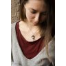 Silver Crescent V.2 Pendant Necklace