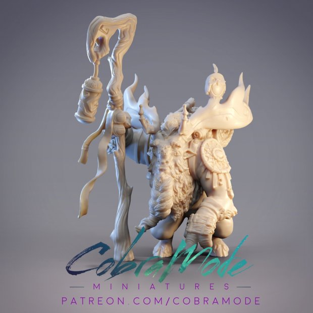Druid Losyash Figure (Unpainted)