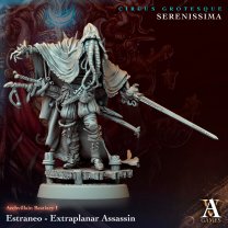 Extranero, Planar Assassin Figure (Unpainted)