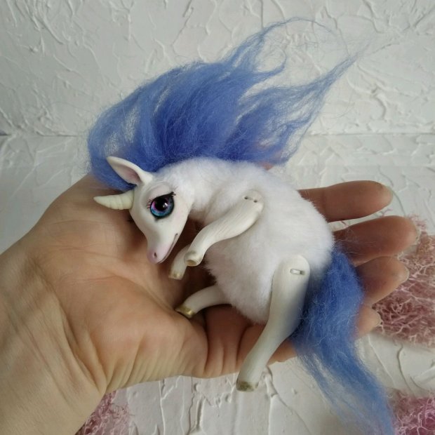 Unicorn (14 cm) Plush Toy