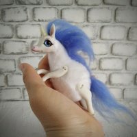 Unicorn (14 cm) Plush Toy