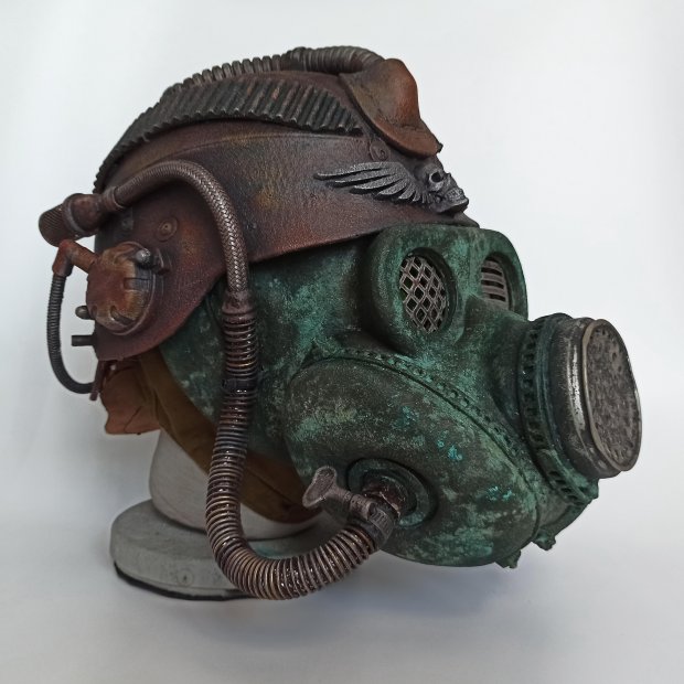Post-apocalyptic Steampunk Helmet