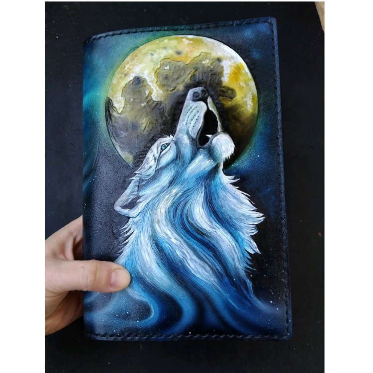 Howling Wolf Diary Cover