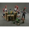 French Guard Artillery 1812 Set Of 5 Figures