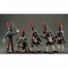 French Guard Artillery 1812 Set Of 5 Figures