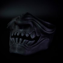 Menpo - Total Black Mask