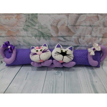 Cats With Bows Pillow