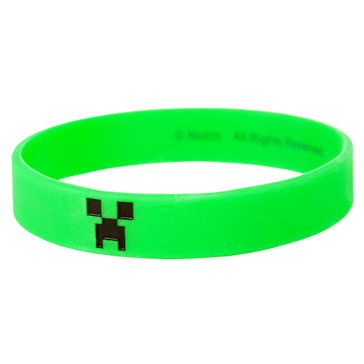 Jinx Minecraft - Creeper Rubber Bracelet