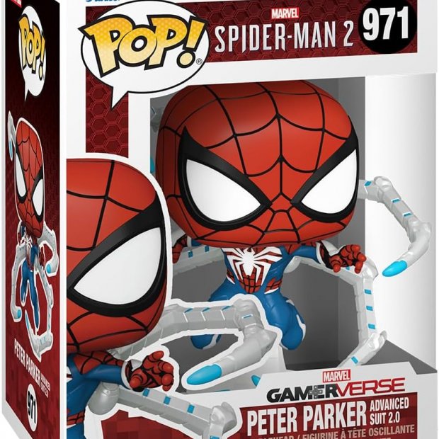 Funko Pop Marvel: Spider-Man 2 - Peter Parker Suit Figure