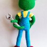 Gecko (33 cm) Crochet Plush Toy