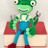 Gecko (33 cm) Crochet Plush Toy