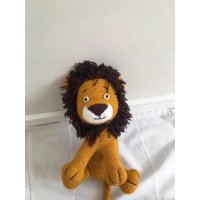 Lion (15 cm) Crochet Plush Toy