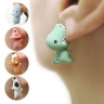 Dinosaur Bite Earrings