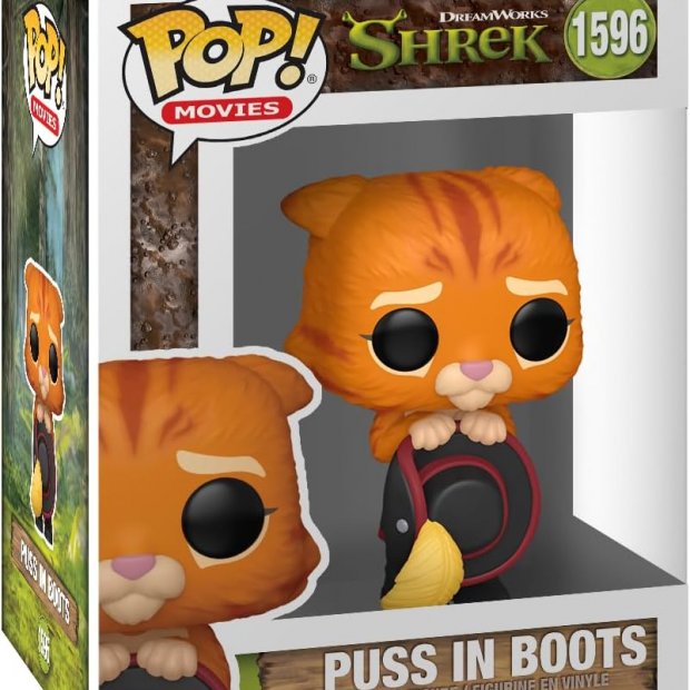 Funko Pop: Shrek - Puss in Boots Figure