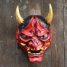 Red Oni Samurai V.2 Cosplay Mask