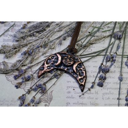 Laughing Face Pendant Necklace