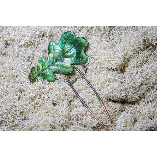 Oak Leaf Hair Pin
