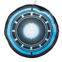 Buckle-Down Iron Man - Arc Reactor Dog Toy Plush (with sound)