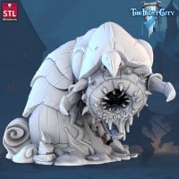 The Purple Worm Figure (Unpainted)