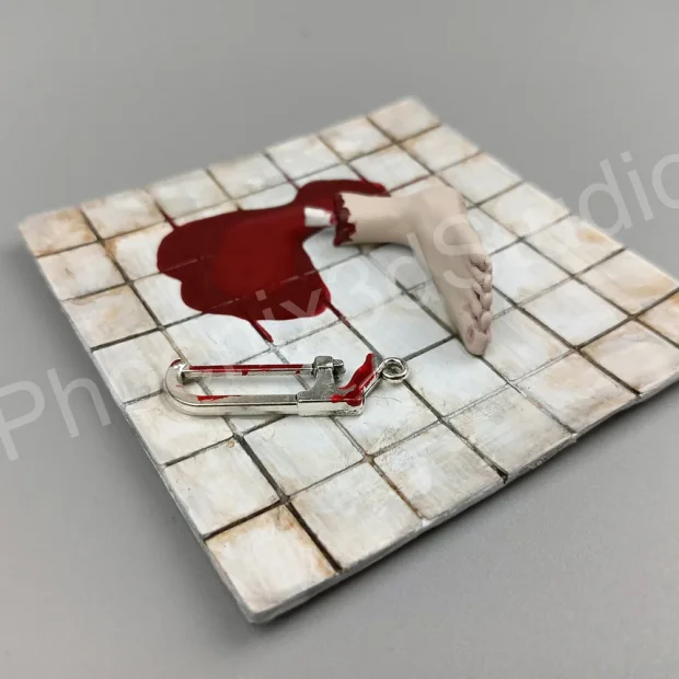 Saw - Severed Leg Magnet