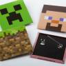 Jinx Minecraft - 4 Button Set (Creeper, Pig, Dirt Block, Steve)