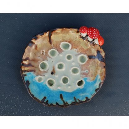 Fly Agaric Soap Dish With Decor