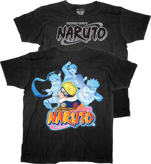 Official Naruto Shadow Clone Trio T-Shirt