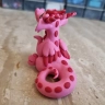 Pink Dragon Figure