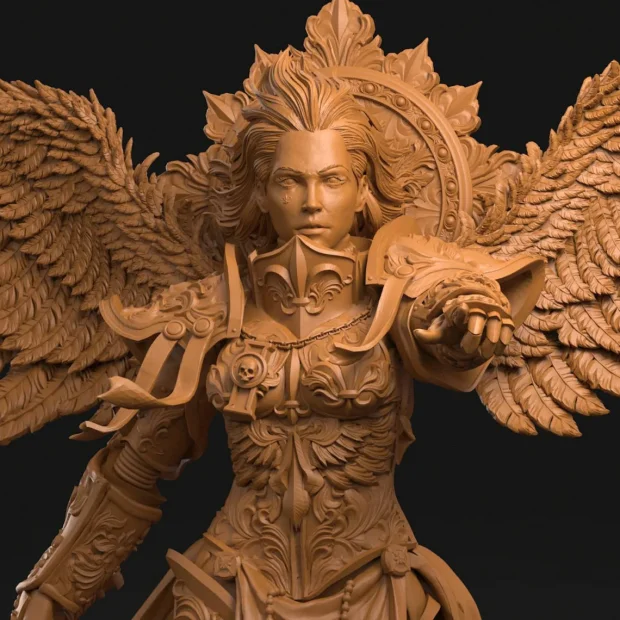 Arch Angel Figure (Unpainted)