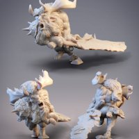Cairo Oak Stem Figure (Unpainted)