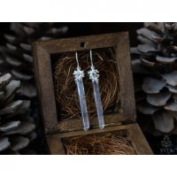 White Corals Earrings