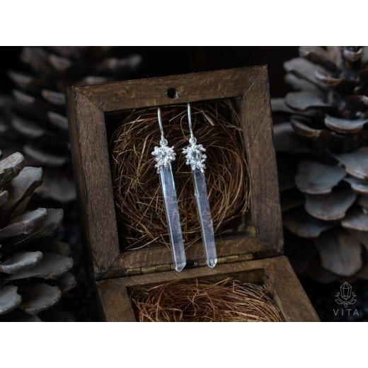 White Corals Earrings