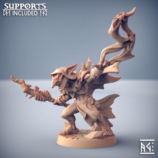 ZipZaap Darkspark Figure (Unpainted)