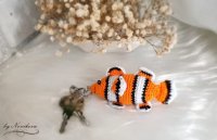 Clown Fish Keychain