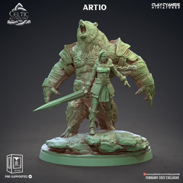 Artio Figure (Unpainted)