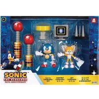Jakks Sonic The Hedgehog - Sonic And Tails (Diorama) Figure