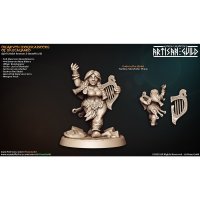 Gudrun the Skald Figure (Unpainted)